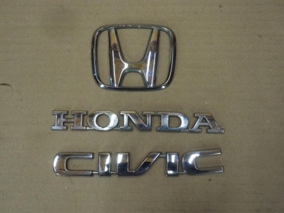 Znaczek emblemat napis logo klapy CIVIC Honda Civic VII 2001-2005