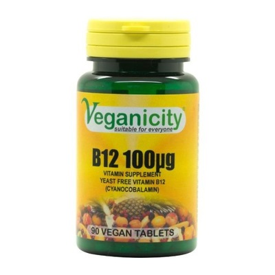 Witamina B12 100ug 90 tab. Veganicity