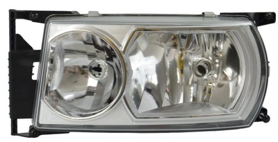 Scania p g r t фара левый лампа левая h7/h1 управление механический łódź фото №1