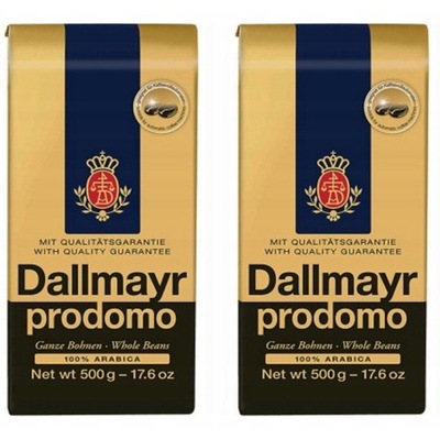 Kawa ziarnista Arabica Dallmayr Prodomo 2 x 500 g ( 1kg )