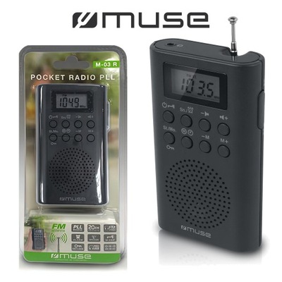 Przenośne radio FM Muse M-03R