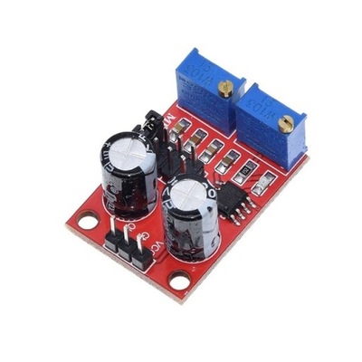 NE555 GENERATOR IMPULSÓW Z REGULACJĄ