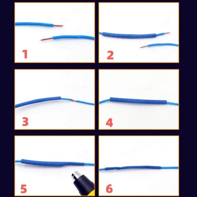 127/150/385/625 PIECES JUNCTION PIPE SHRINKABLE 2:1 ELECTRONICS GOSPODARSTWA  