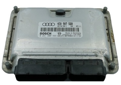 БЛОК УПРАВЛЕНИЯ AUDI A8 4.2B 0261208493 4E0907560