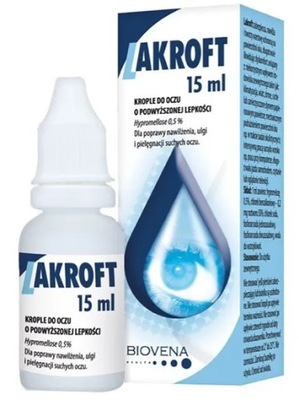 Lakroft, krople do oczu, 15 ml