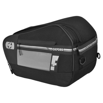 OXFORD SAKWY MOTOCYKLOWE TYLNE F1 PANNIER LARGE 55L BLACK (MOCOWANIE PASKI)