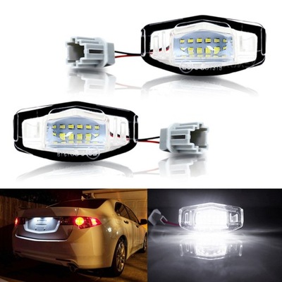 DIODO LUMINOSO LED LUCES TABLAS REJESTRACYJNEJ TL 4DOOR 2004~2008 TSX 4DOOR 2004~2008  