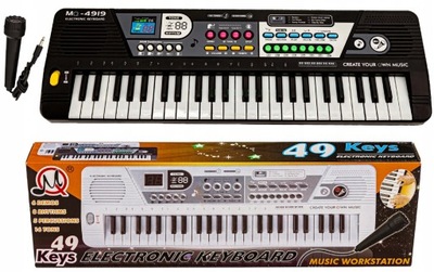 Keyboard MQ-4919 Organki 49 Klawiszy Mikrofon