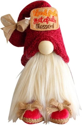 Leadthin Ozdoby bożonarodzeniowe, lalka bożonarodzeniowa z kapeluszem