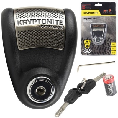 Kryptonite Disc Lock Blokada Tarczy Motocyklowej Alarm Do Motocykla