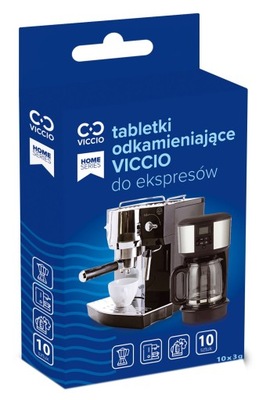 Tabletki odkamieniajace VICCIO do ekspresów 10 szt