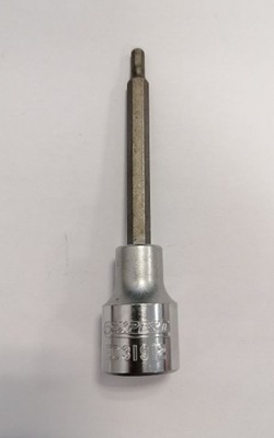 E031912 - Nasadka 1/2" z długą końcówką, 4 mm