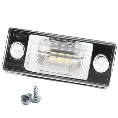 Лампа освітлення номерного знака led do golf iv v passat b5 kombi 00-05 фото №1