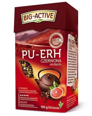 Big-Active - Pu-Erh - Herbata czerwona o smaku gre