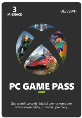 Subskrybcja Xbox Game Pass na PC 3 miesiące
