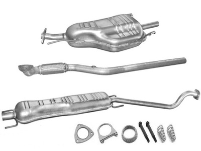 0OEL ASTRA 2 G - 1.8 (92KW) GASOLINA - HATCHBACK ( AÑO 2000-2003) SILENCIADORES  