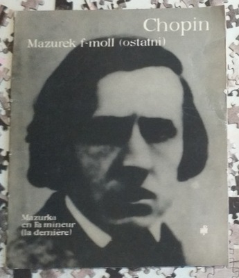 F. Chopin - Mazurek f-moll (ostatni) #DFW