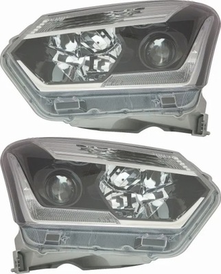 Фари лампи isuzu d-max ii 2 '12- kpl depo фото №1