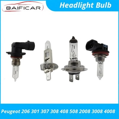 U FARO H1 H7 H9 HB3 PARA PEUGEOT 206 301 307 308 408 508 2008 3008 4008  