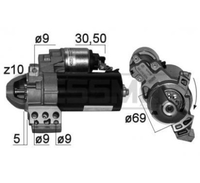 Era messmer стартер bmw фото №1