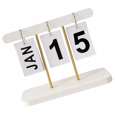 Kalendarz Home Office Decor Wieczny kalendarz