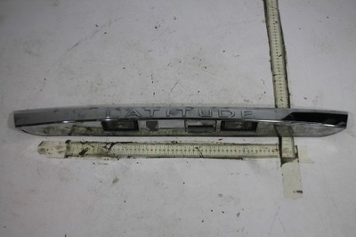 Молдинг накладка кришки хром renault latitude 10-15 фото №1