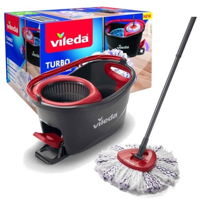 Mop obrotowy i wiadro Vileda TURBO 3w1 Microfibre