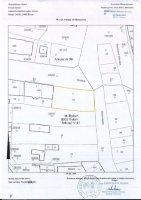 Działka, Bytom, 1306 m²