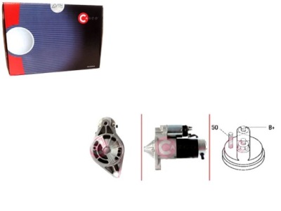 Casco стартер 12v 1.7kw фото №1