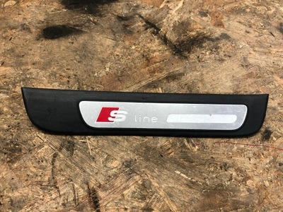 Молдинг поріг правий задня s line a4 b8 8k0853376b фото №1