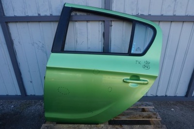 Hyundai i20 i дверь левая задние tk зелёные стекло 2010rok фото №1