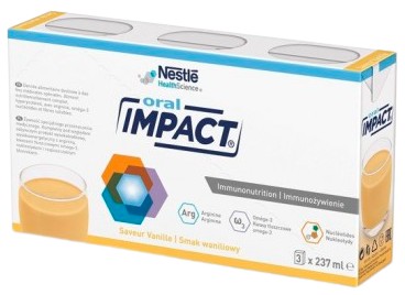 Nestle IMPACT ORAL smak waniliowy 3 x 237 ml