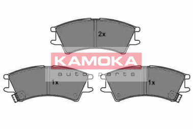 КОЛОДКИ ГАЛЬМІВНІ ПЕРЕД KAMOKA JQ1012652