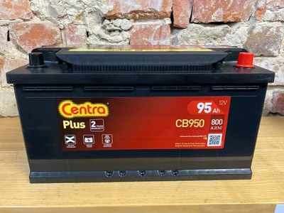 АКУМУЛЯТОР CENTRA CB950 12V 95AH 800A