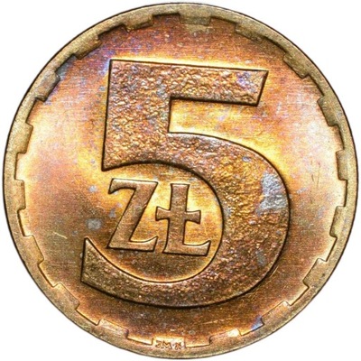 5 zł złotych 1976
