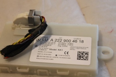 Модуль keyless go mercedes w205 w213 w222 e c w253 фото №1