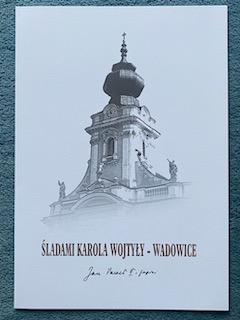 Folder Śladami Karola Wojtyły Wadowice Arkusz