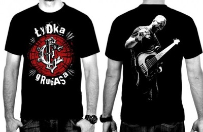 T-SHIRT KOSZULKA ŁYDKA GRUBASA ĘĆ NOWA r. XL