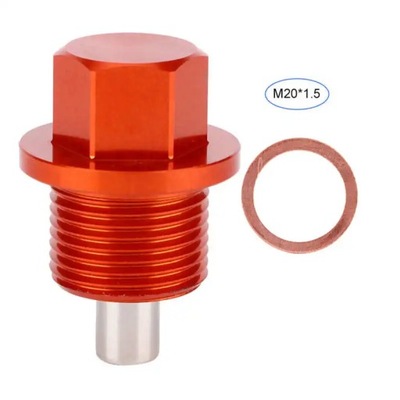 1 Pcs Magnetic Oil Drain Plug Screw Alloy Modification Fit for Toyo~48739