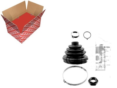 Захист шарнір передній/зовнішній fi: 24/92 dł.83 фото №1