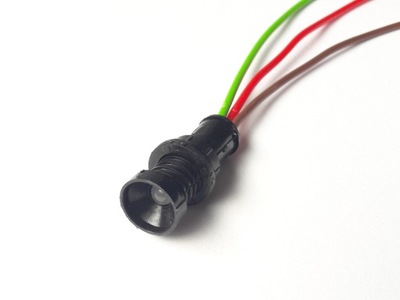 Kontrolka LED 5mm KLp5 230V AC 2-kolorowa
