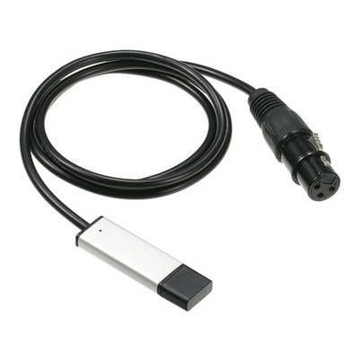 Adapter interfejsu USB do DMX512 o długości 3,48 stopy do komputera