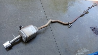 Renault megane iv 1.6 труба выхлопная гаситель 201004496r фото №1