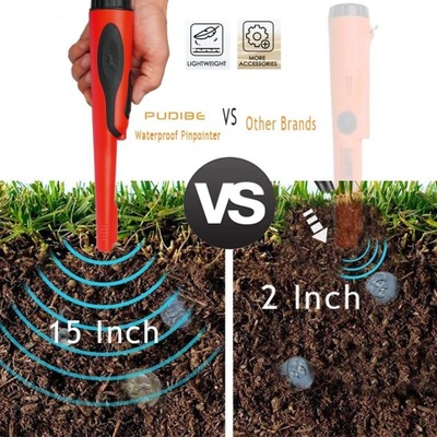 Ręczny Wykrywacz Metali Wodoodporny, Bardzo