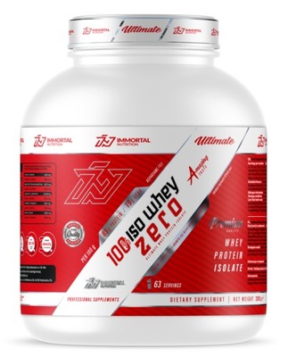 Immortal Iso Whey Zero 2000g PROTEIN BIAŁKO IZOLAT WPI 2KG