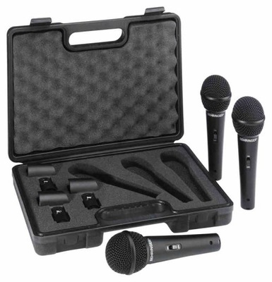 Behringer ULTRAVOICE XM1800S - zestaw mikrofonów dynamicznych