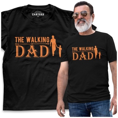 KOSZULKA MĘSKA THE WALKING DAD DZIEN OJCA PREZENT