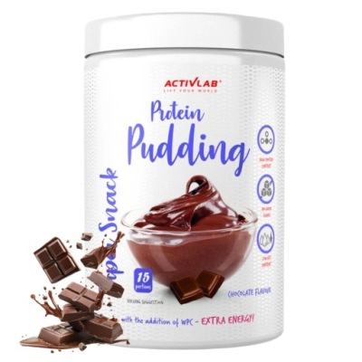 ACTIVLAB BUDYŃ PROTEINOWY 450g BIAŁKO MASA MIĘŚNIE FIT DESER SERWATKA
