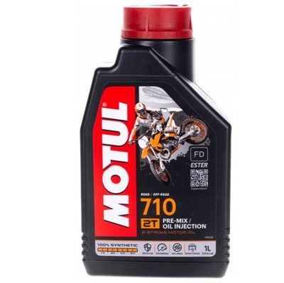 OIL MOTUL 710 2T ESTER 1L FOR MOTORCYCLE SYNTETYK 1L MOTUL  