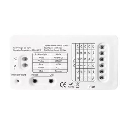 Ultra Mini kontroler LED 5w1 GL ZigBee HUE TUYA,OTX SMART